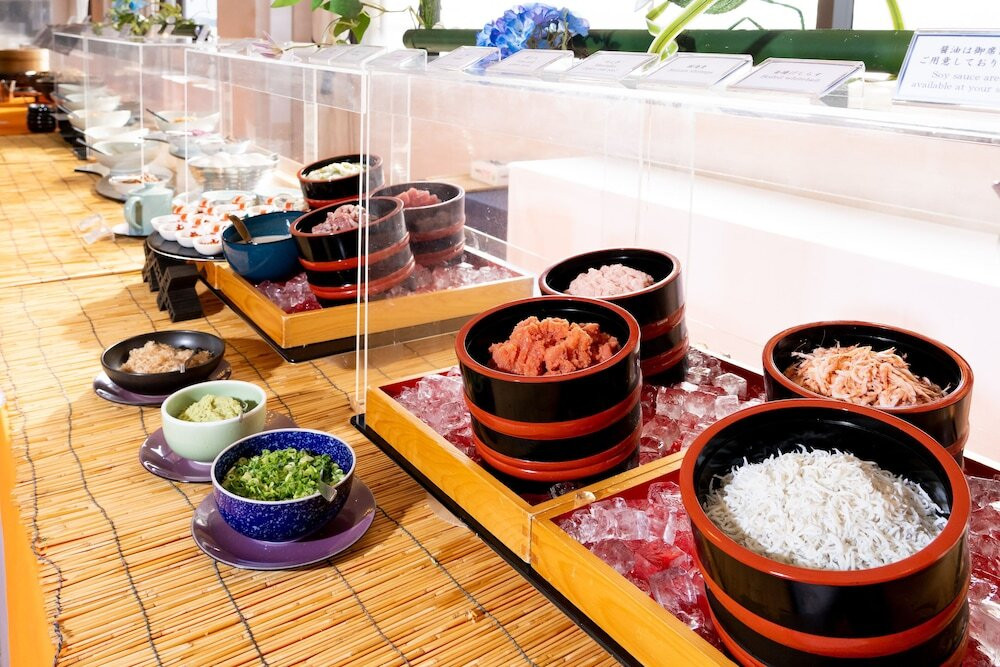 朝食ビュッフェ