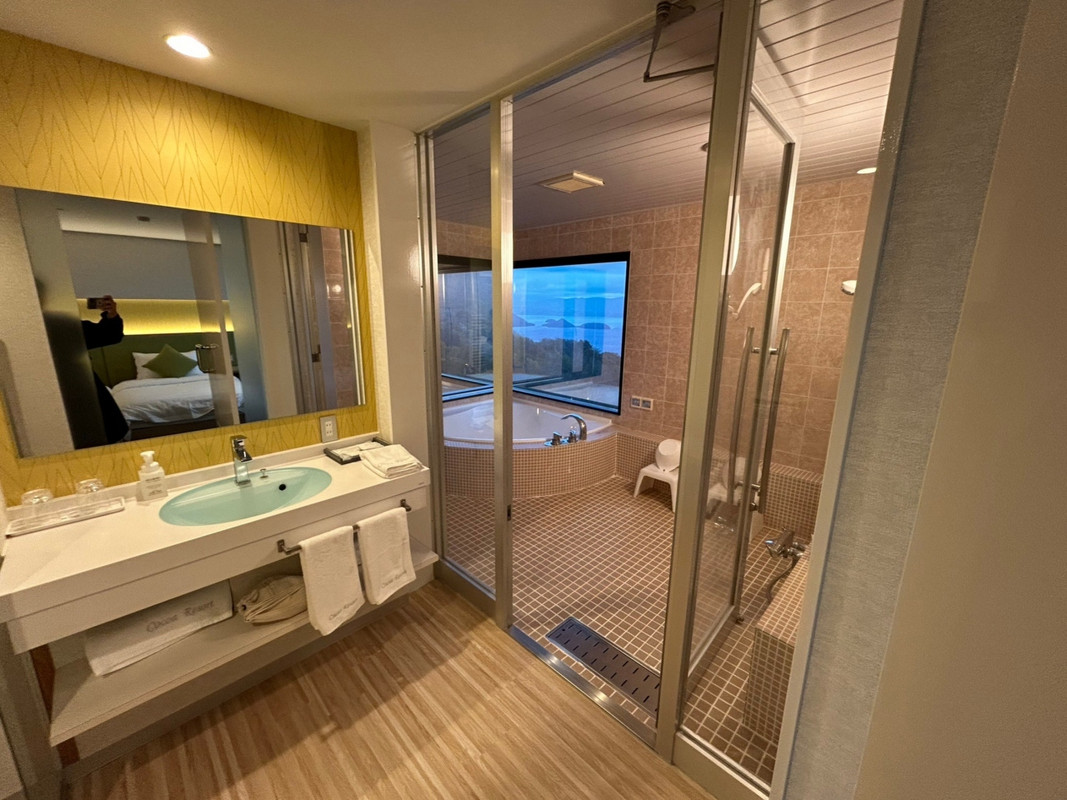 ラブホテルの名残が残るお風呂