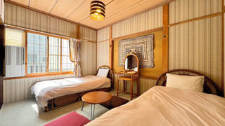 ツインルーム 共用バスルーム