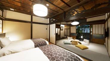 櫓屋 -ROYA- 1階　UZU102　ベッドからの眺め / 3