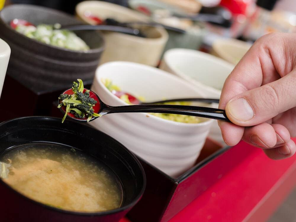 朝食ビュッフェ