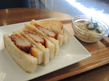 「coffee beans ROCOCO」料理 1139521 奈良満喫カツサンド