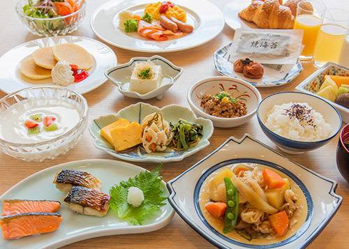 朝食ビュッフェ 盛り付け一例 / 4