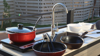 グランピング トレーラーハウス 禁煙