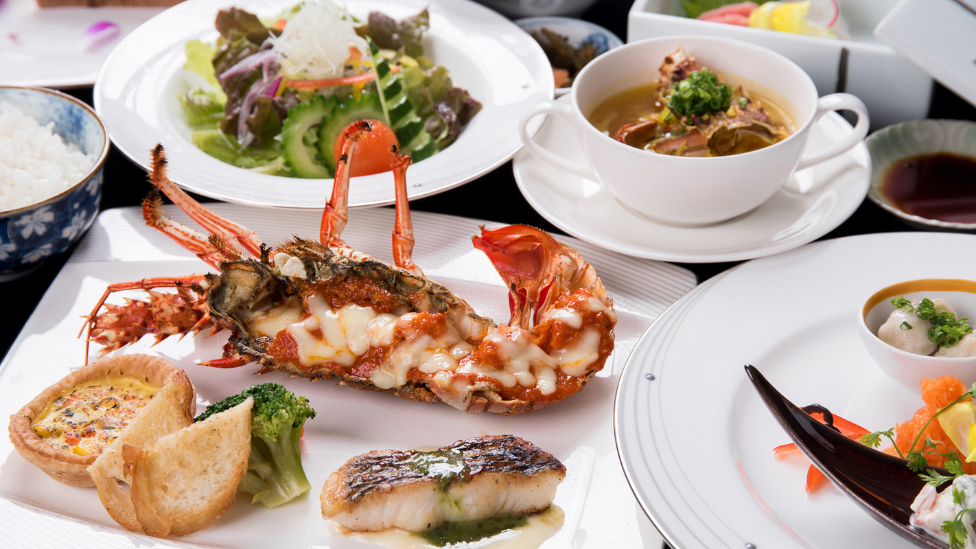 シーフードメインのシェフこだわりのコース料理