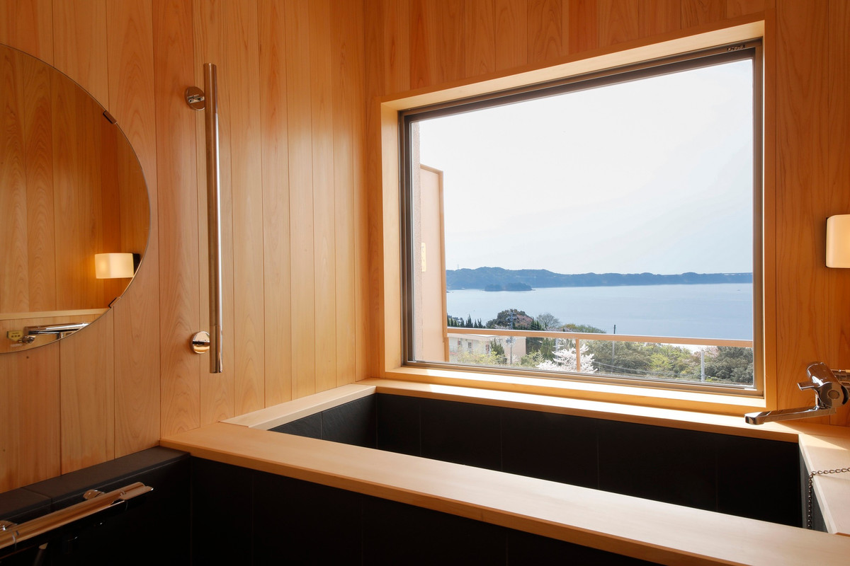 和洋室の展望風呂