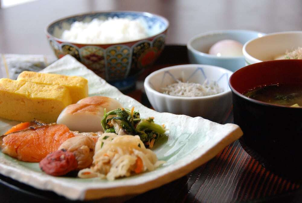 朝食スペース