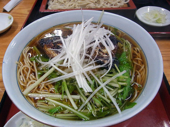 「冨楽庵」料理 1074388 目黒のサンマ蕎麦