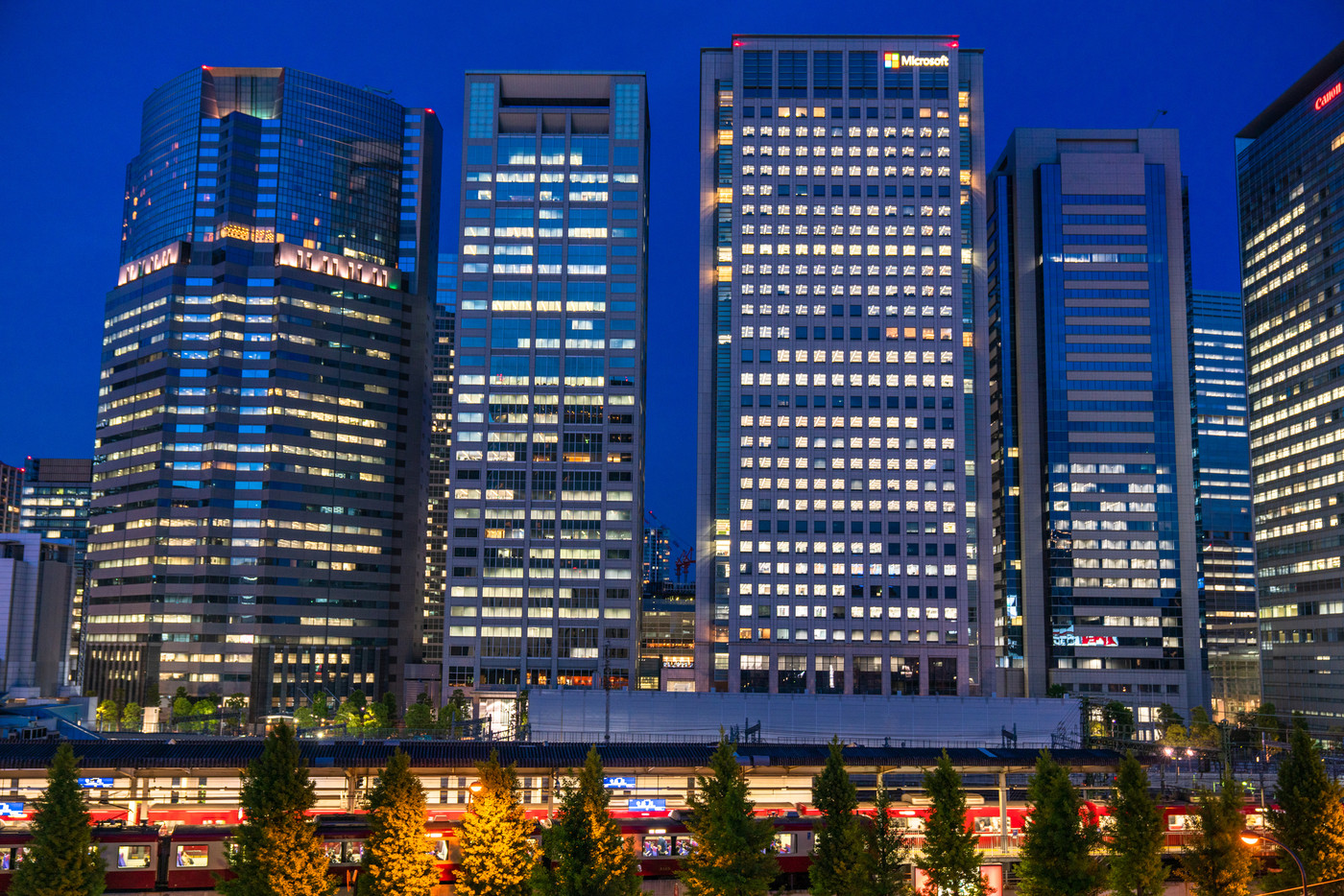 《東京都》品川駅前・都市夜景
