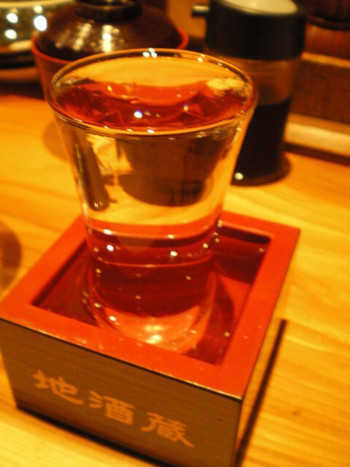 「駅前酒場 くしっちゃ」ドリンク 897125 三田村。トロトロの原酒。