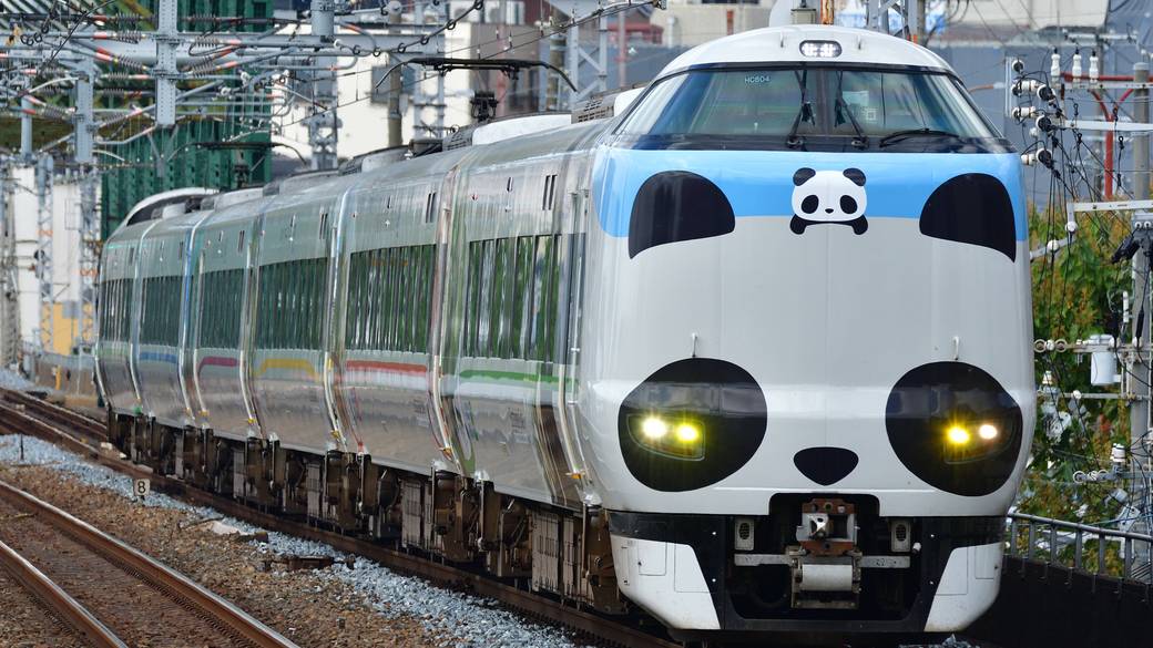 ラッピング列車 パンダくろしお / 2