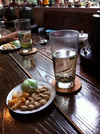 「梅舎茶館」料理 884759 ジャスミン茶　￥１５００