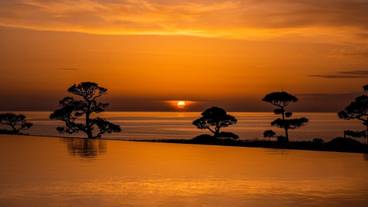 水のテラス 夕陽 / 7