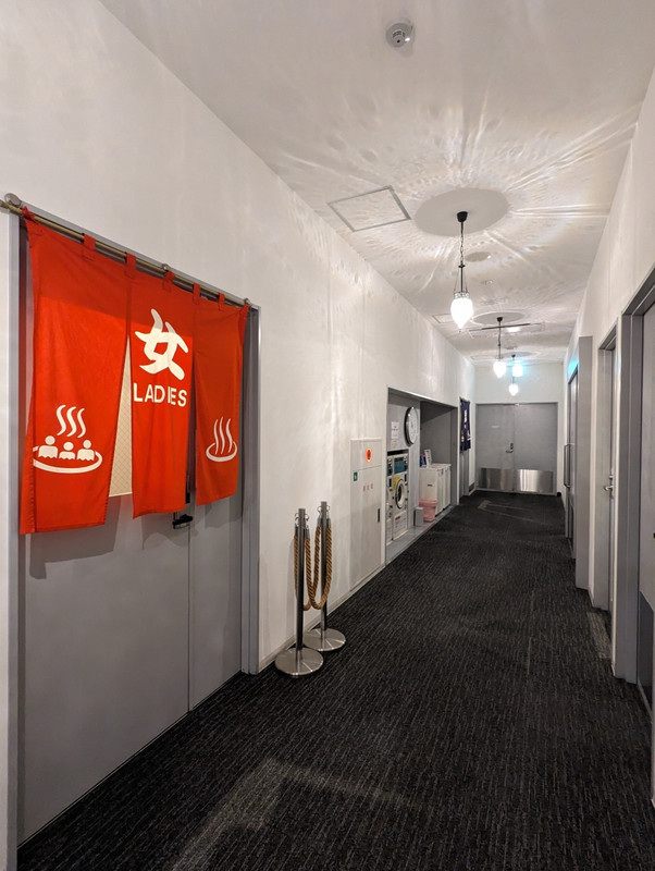 Entrance of large public bath