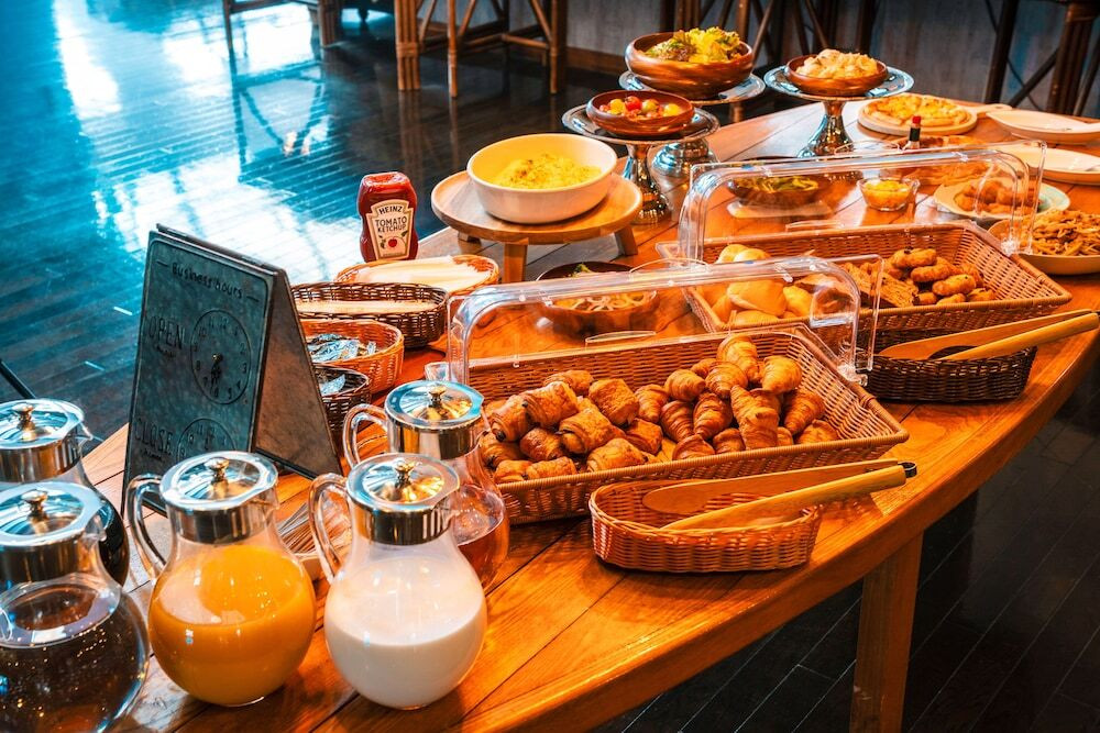 朝食ビュッフェ