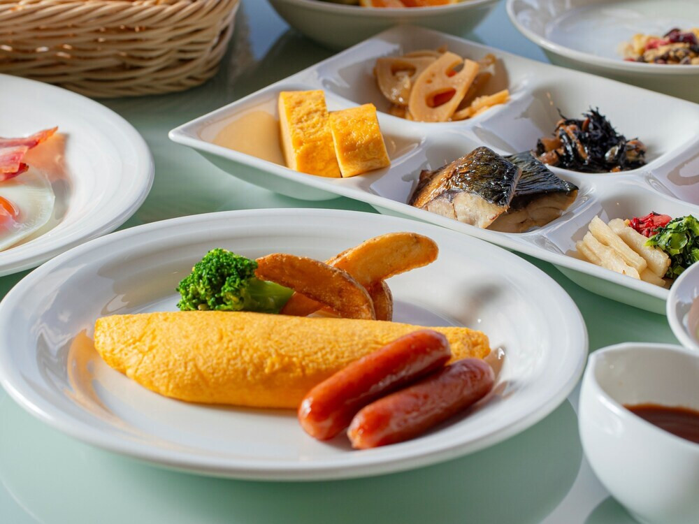 朝食ビュッフェ