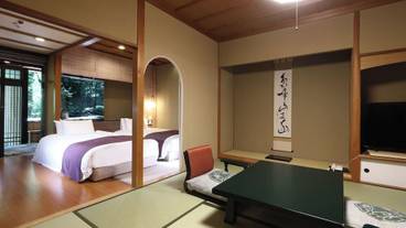 本館 和室ベッド露天風呂付「都鳥」 / 1
