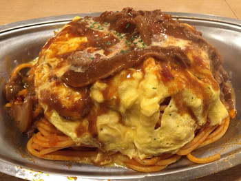 「スパゲティーのパンチョ 御徒町店」料理 1047383 オムナポ850円