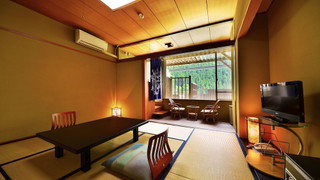 露天風呂付き和室　山側