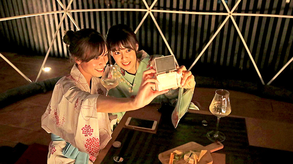 ルーフトップバーのかまくら