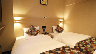 ツインルーム(禁煙、ユニットバス)