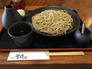 「二葉屋 葉隠」料理 782385 生粉打ち「ざるそば」1,000円