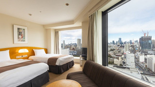 メインタワー コーナーツインルーム ソファベッド 禁煙 (19-27階)