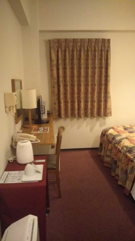 ドアを開けたところ。