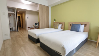 コンフォート アパートメント シングルベッド 2 台 禁煙