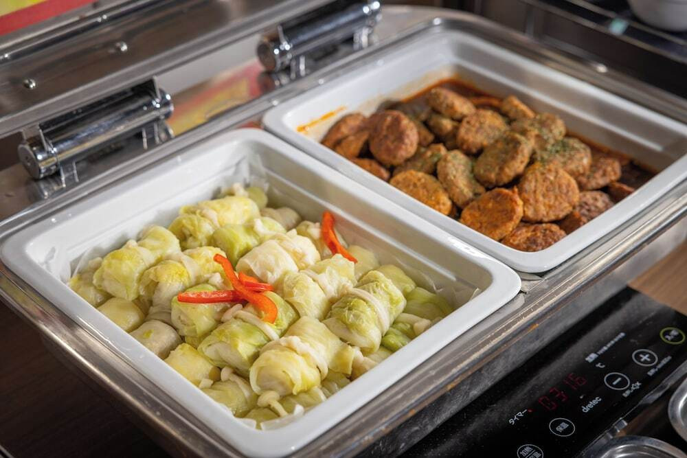 朝食ビュッフェ