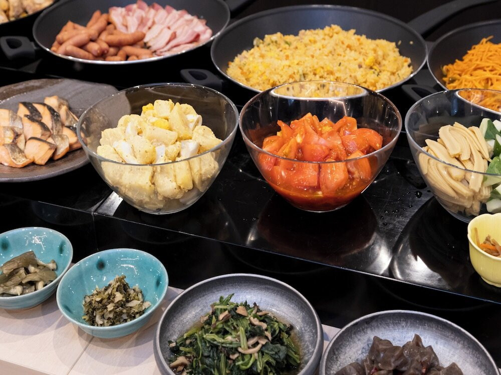 朝食ビュッフェ