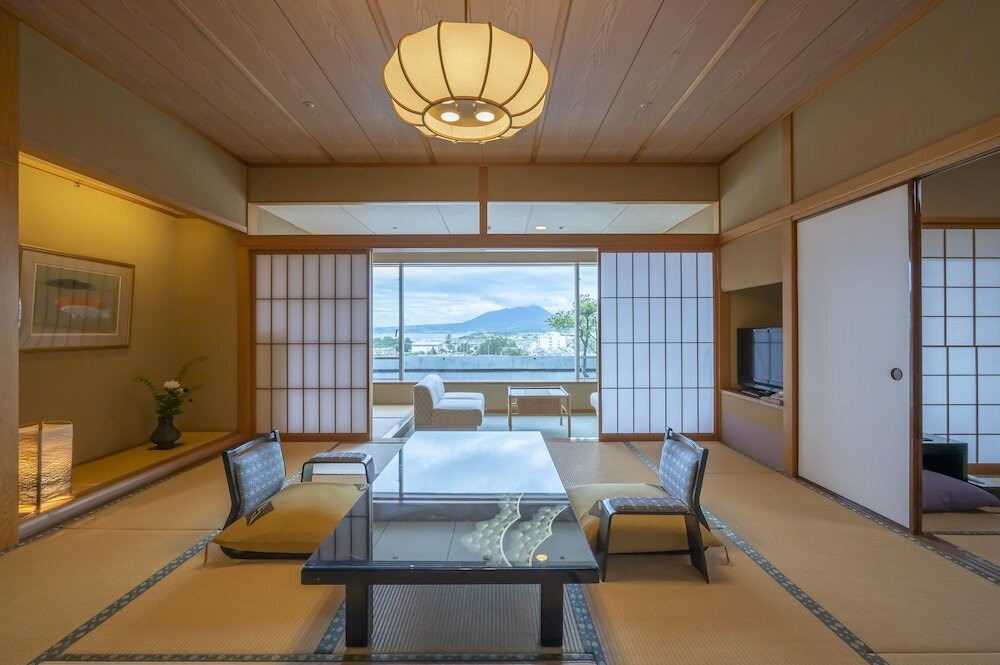 大山と日本海を望む客室露天風呂で癒しのひととき♡4036657