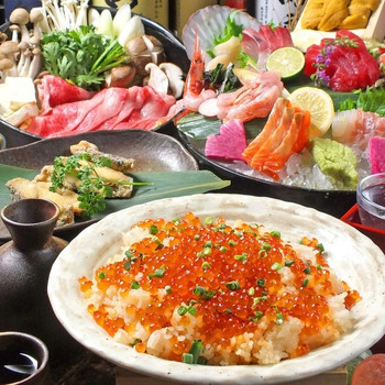 「東北みちのえき 国分町店」料理 580532 はらこ飯付き宴会コース
