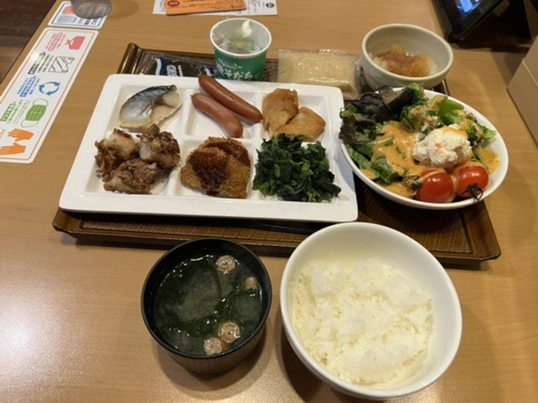 朝食（ガスト）