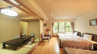 和洋室　布団付き　城山側