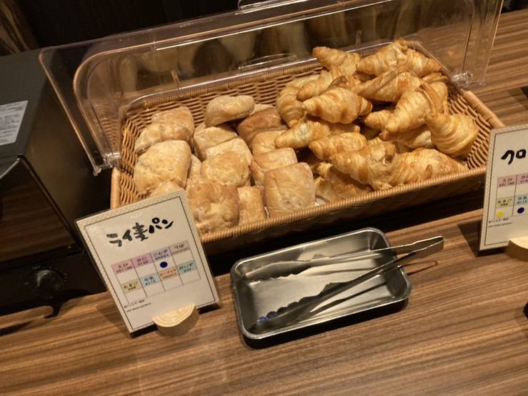 朝食ビュッフェ パン / 3