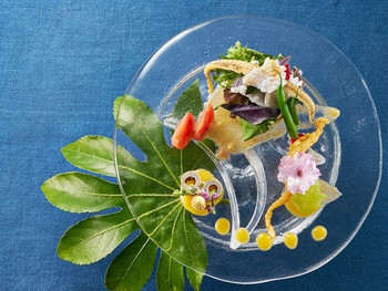 目でも舌でも楽しめる華やかな料理3912373