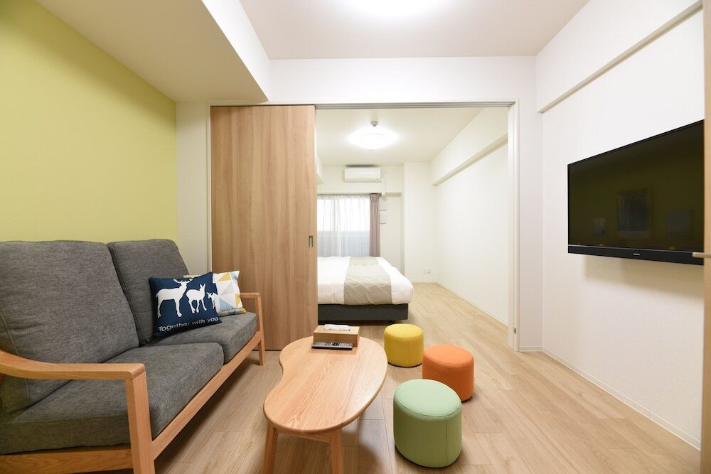 「通天閣」から徒歩約5分。便利な快適空間で得意料理を作り合いっこ♪4006586