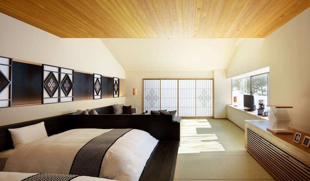 津軽こぎんの間 ツインベッド / 1