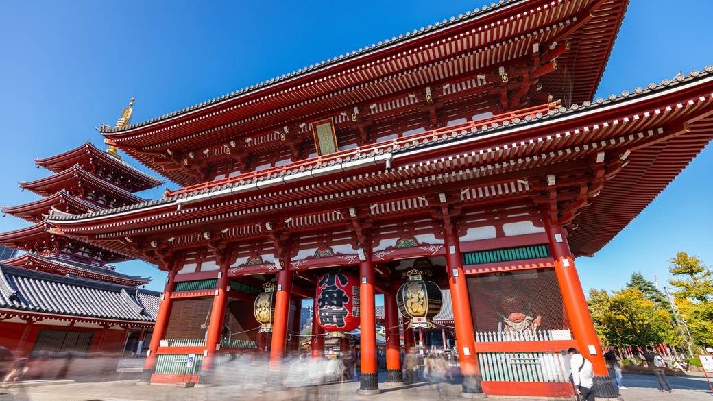 浅草寺周辺の
観光に出発 / 1