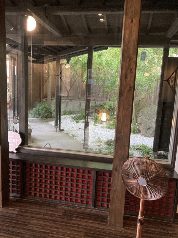 貸切家族風呂への小道