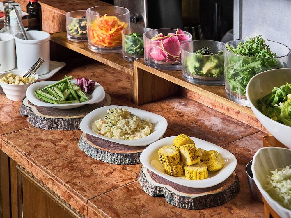 朝食ビュッフェ