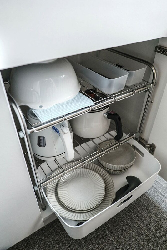 客室内のダイニングエリア