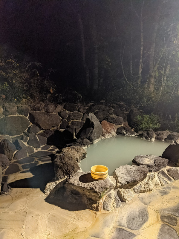 貸し切り露天風呂も風情があり、お湯もとても良かったです