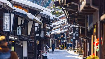 奈良井宿 雪景色 / 3