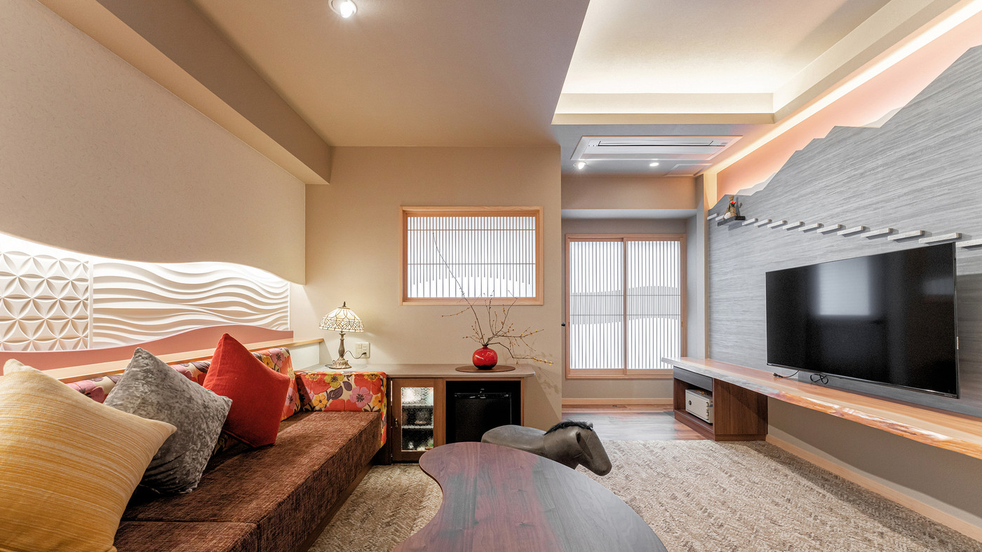 おしゃれな和モダンの客室が揃う！心和むおもてなしの温泉宿4024717