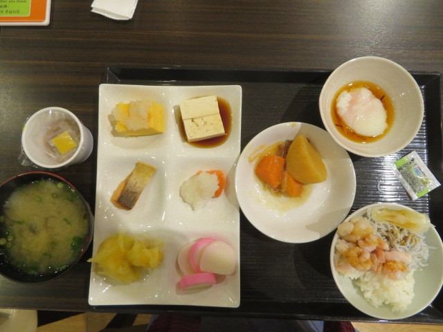 朝食の一部です