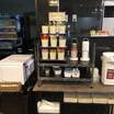 フロント前のドリンクサーバー，お世話になりました