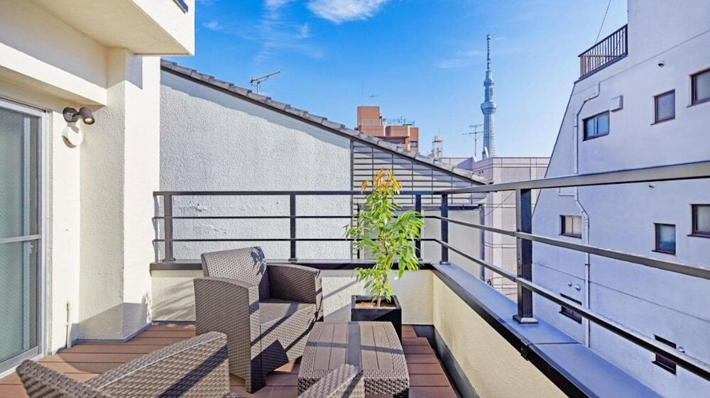 バルコニーからの眺望