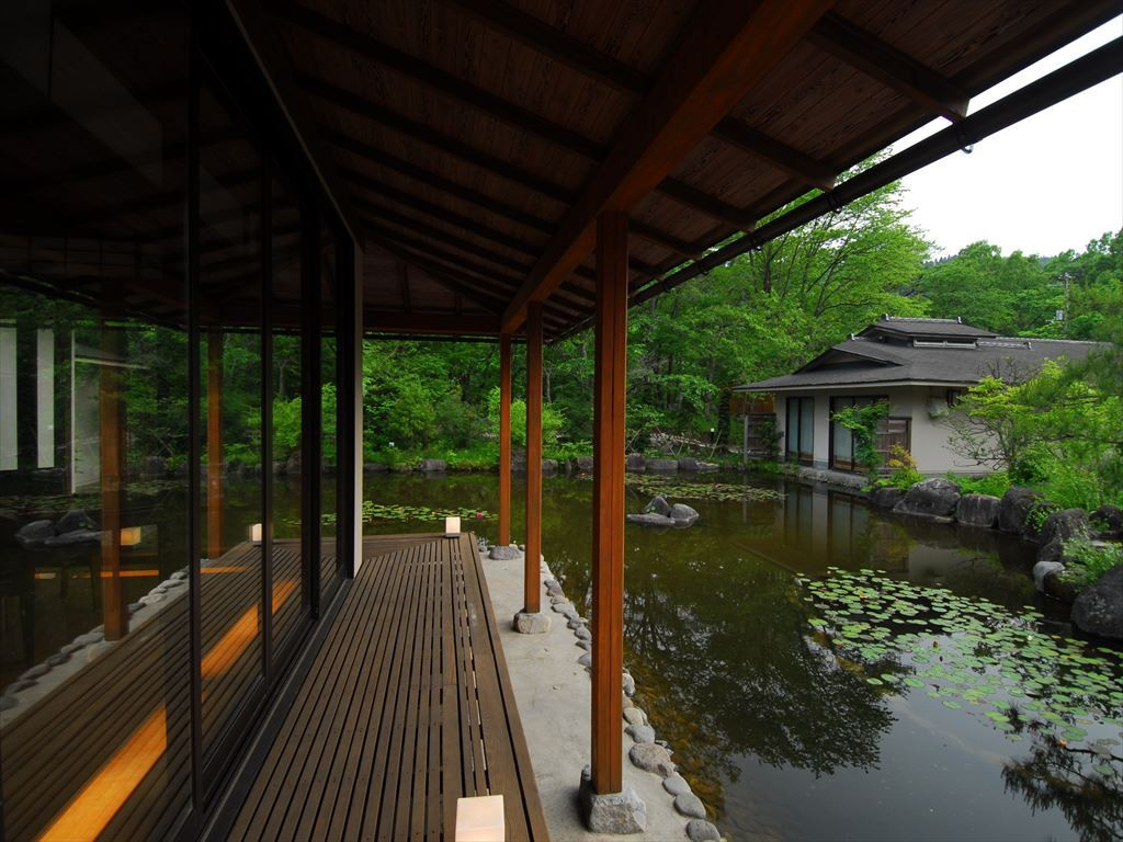 宿から見える風景